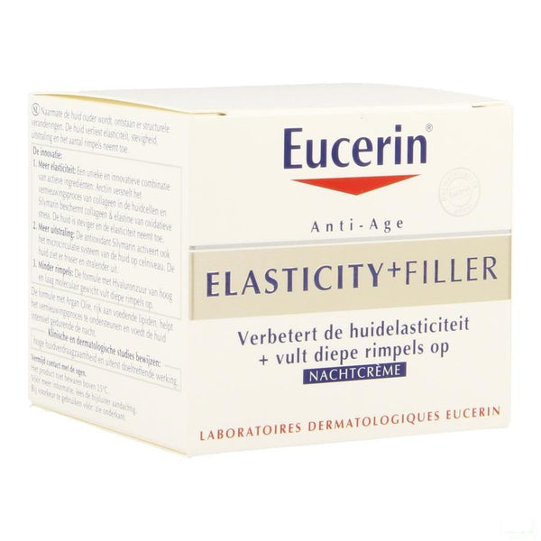 Eucerin Elasticity+ Filler Nachtcreme 50ml - Beiersdorf - InstaCosmetic