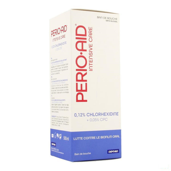 Perio.aid Intensive Care Mondspoelmid. 0,12% 500ml - Dentaid - InstaCosmetic