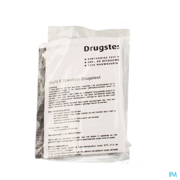 Drugtest Speeksel 6 Drugs(coc/amph/cannab/opiat/xt - Covarmed - InstaCosmetic