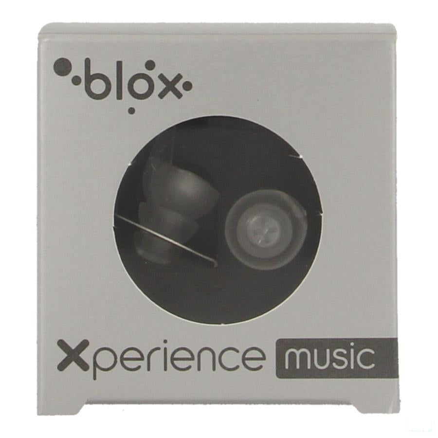 Blox Xperience Music Oordopjes Transparant 1 Paar