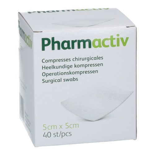 Pharmactiv Kp Ster 8pl 5,0 X 5,0cm 40
