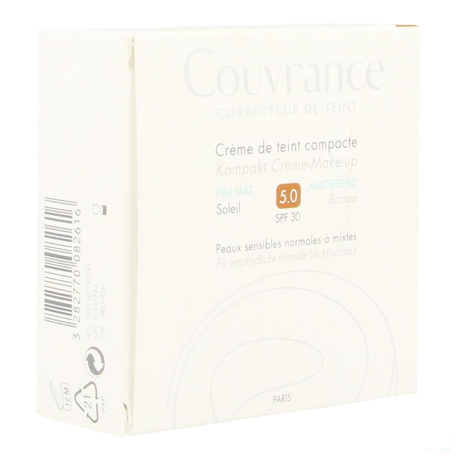 Avène Couvrance - Foundation Compact Mat kleur: Soleil 10gr