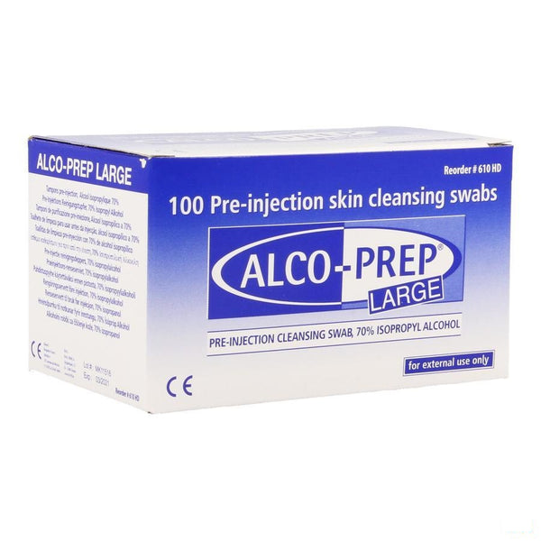 Alco Prep Large 100 - Omron - InstaCosmetic