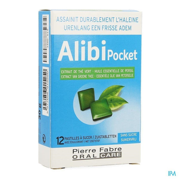 Alibi Pocket Zuigtabl 12 - Pierre Fabre - InstaCosmetic