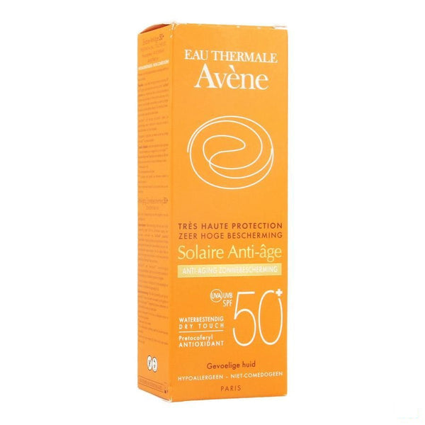 Avène Zon SPF50 Anti-Aging Zonnebrandcrème - 50ml - Avene - InstaCosmetic