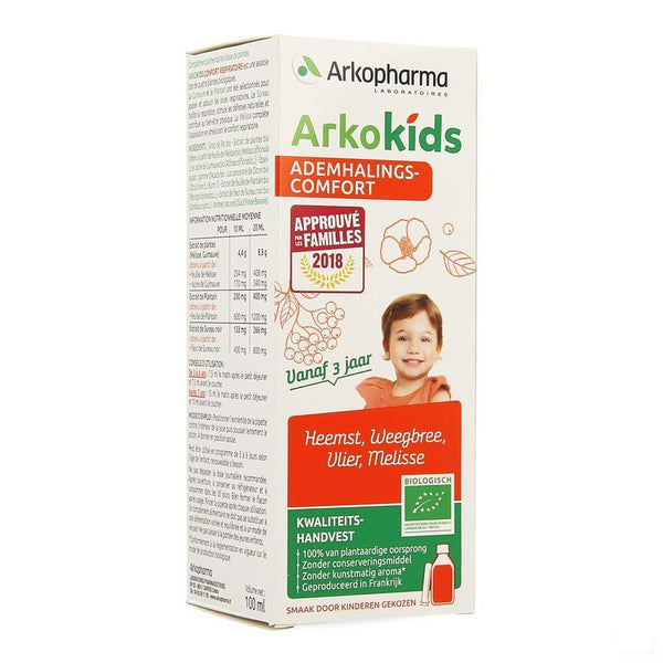 Arkokids Ademhalingscomfort Fl 100ml - Arkopharma - InstaCosmetic