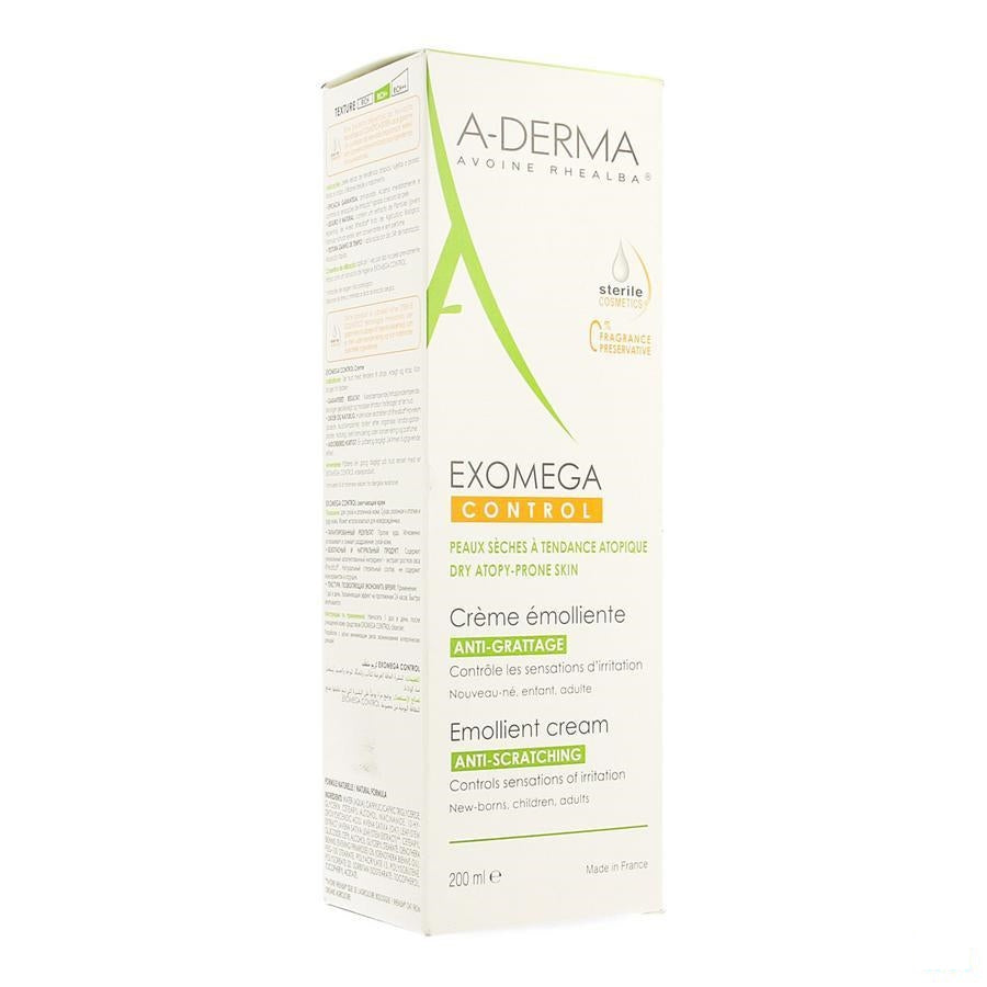 Aderma Exomega Control Creme Emolierend Tube 200ml