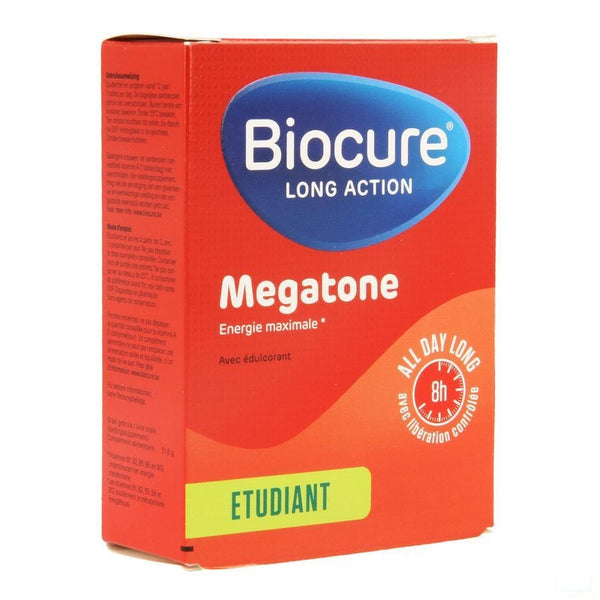 Biocure Long Action Megatone Tabletten 30 - Qualiphar - InstaCosmetic