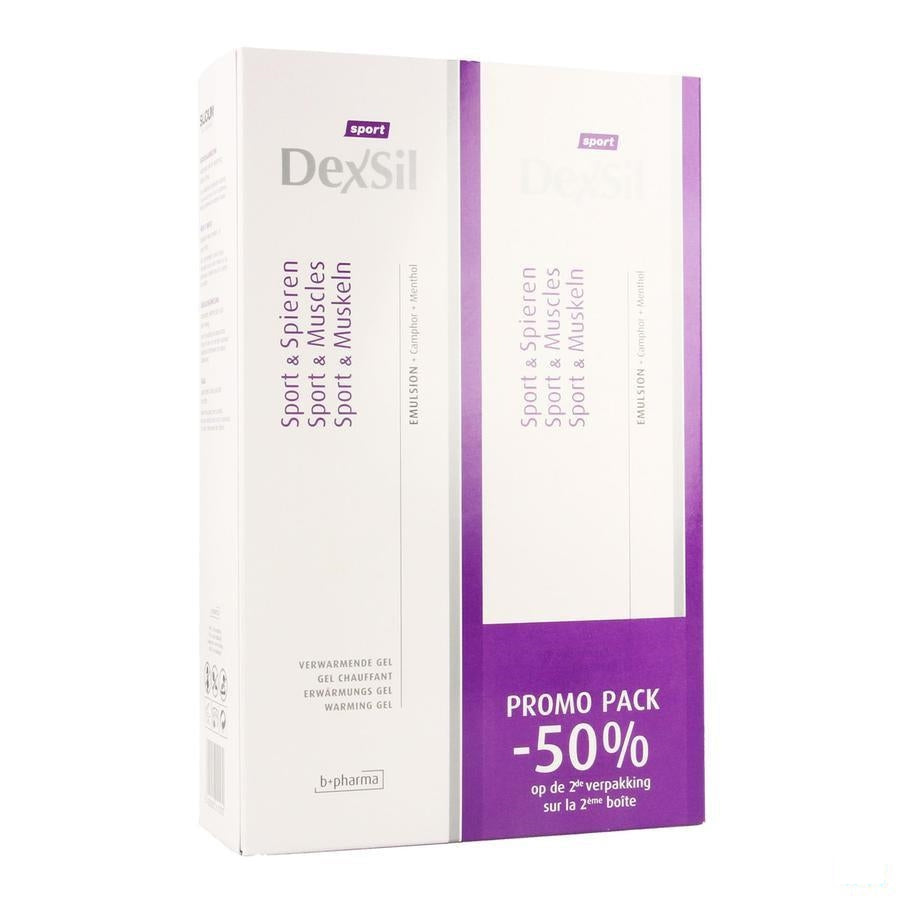 Dexsil Gewrichten&spieren Sport Gel 2x100ml Promo