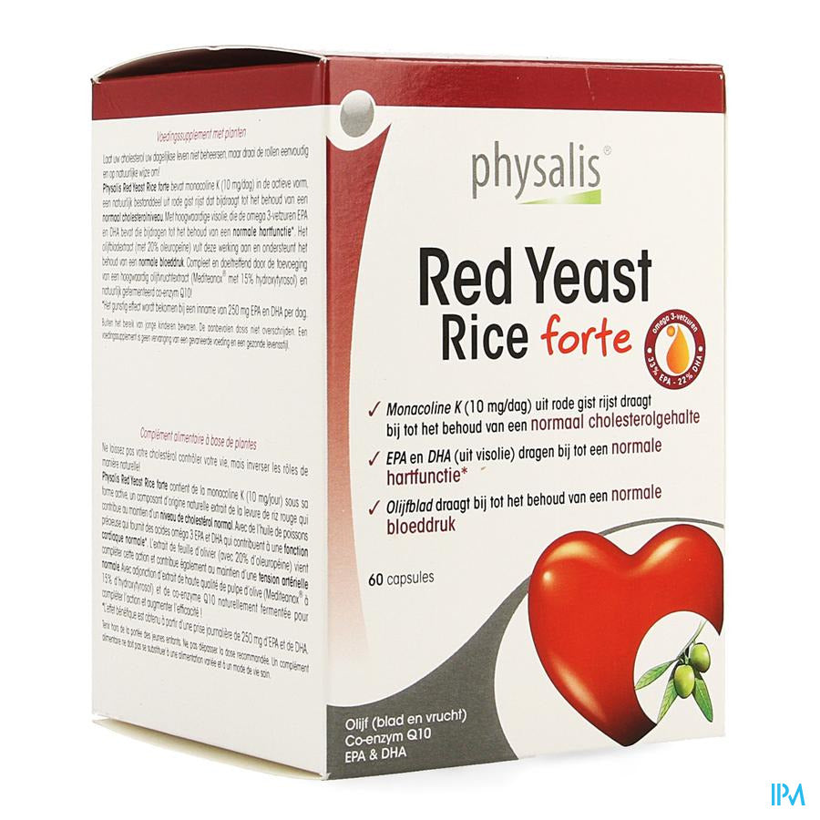 Physalis Red Yeast Rice Forte Capsules 60