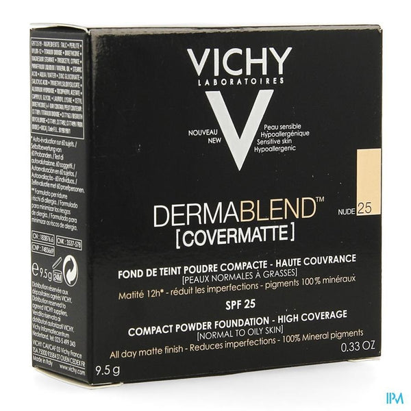 Vichy Fdt Dermablend Covermatte 25 9,5g - Vichy - InstaCosmetic