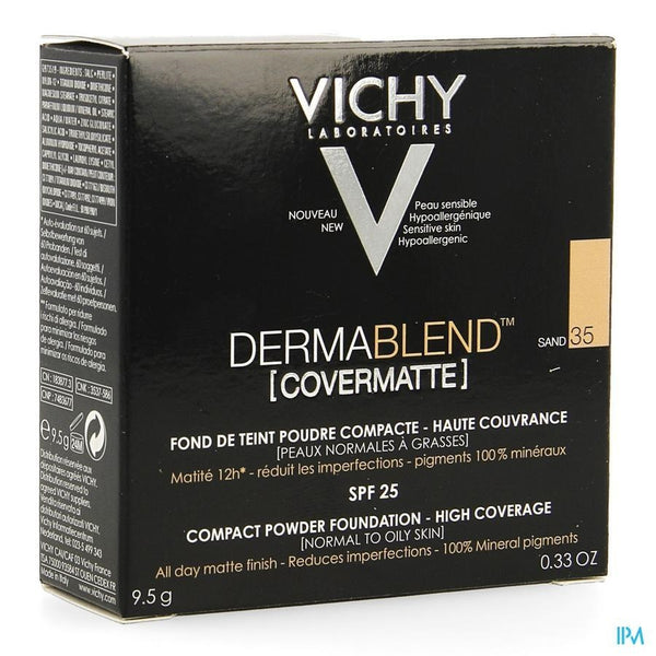 Vichy Fdt Dermablend Covermatte 35 9,5g - Vichy - InstaCosmetic