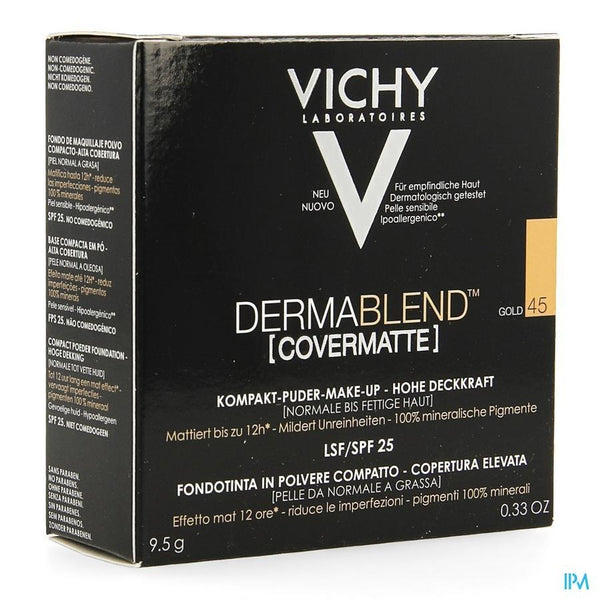Vichy Fdt Dermablend Covermatte 45 9,5g - Vichy - InstaCosmetic