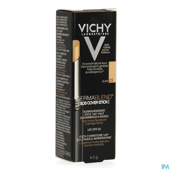 Vichy Fdt Dermablend Sos Cover Stick 25 14u 4,5g - Vichy - InstaCosmetic