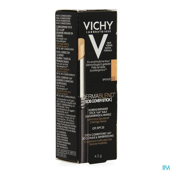 Vichy Fdt Dermablend Sos Cover Stick 55 14u 4,5g - Vichy - InstaCosmetic