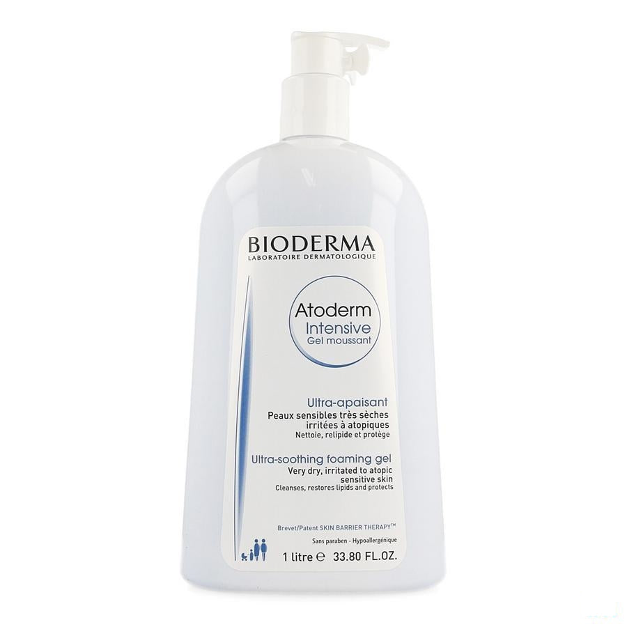 Bioderma Atoderm Intensive Schuimende Gel Nieuwe Formule 1l