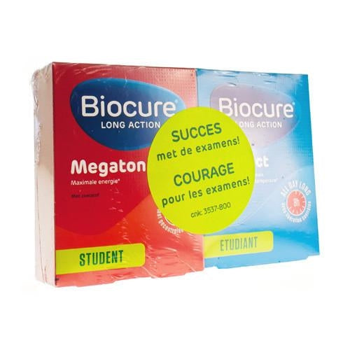 Biocure Student La Megatone+ Intellect Tabletten 30+40 - Qualiphar - InstaCosmetic