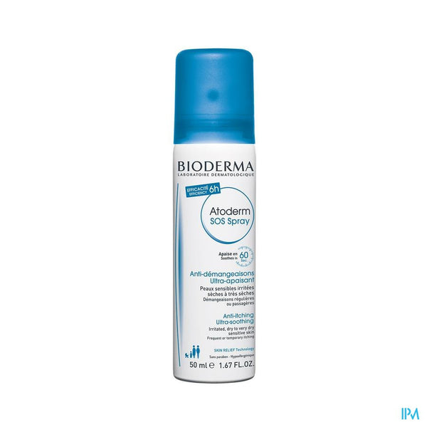 Bioderma Atoderm Sos Spray 50ml - Bioderma - InstaCosmetic