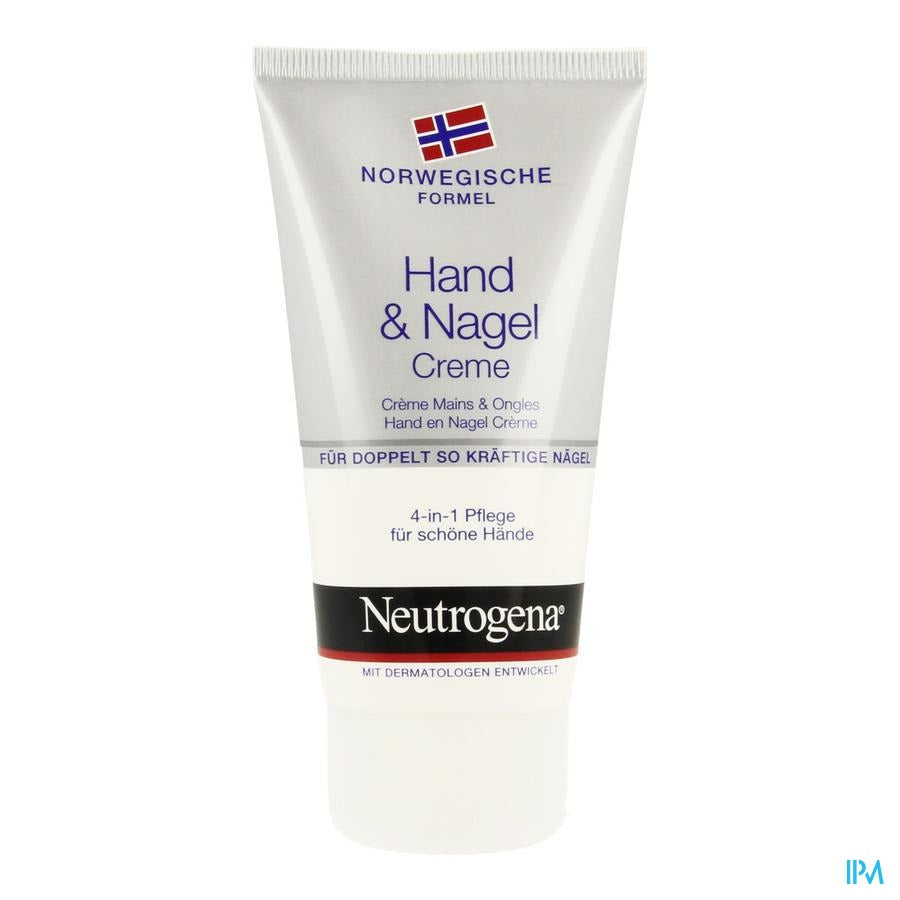 Neutrogena N/f Hand En Nagelcreme Tube 75ml