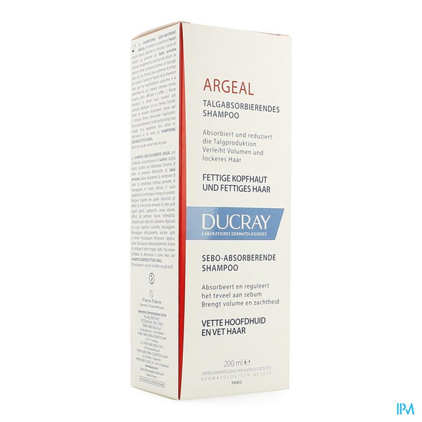 Ducray Argeal Sh Talgabsorberende Verzorg. 200ml
