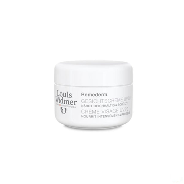 Louis Widmer Remederm Gezichtscrub Uv20 Zonder Parfum Pot 50ml - Louis Widmer - InstaCosmetic