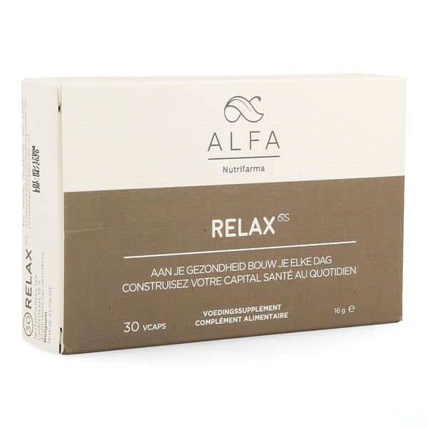 Alfa Relax V-caps 30 - Nutrifarma - InstaCosmetic