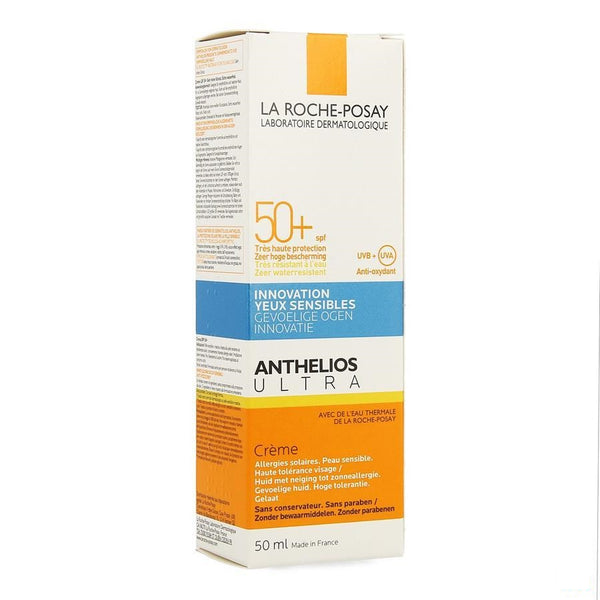 La Roche-Posay - Anthelios Ultra-Tolerantie Zonnebrandcrème + Parfum SPF50+ 50ml - Lrp - InstaCosmetic
