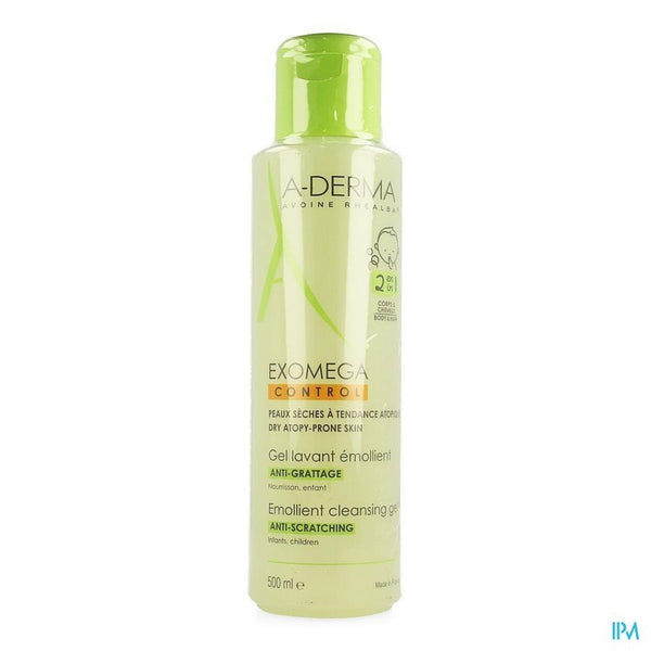 Aderma Exomega Control Reinigingsgel 2in1 500ml - Aderma - InstaCosmetic