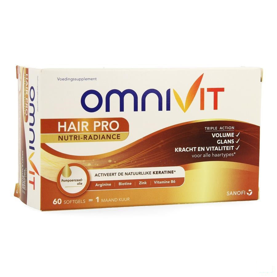 Omnivit Hair Pro Nutri Radiance Capsules 60