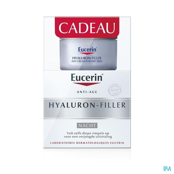 Eucerin Hyaluron Fil. Nachtcr 50ml+ Madurodam 20ml - Beiersdorf - InstaCosmetic