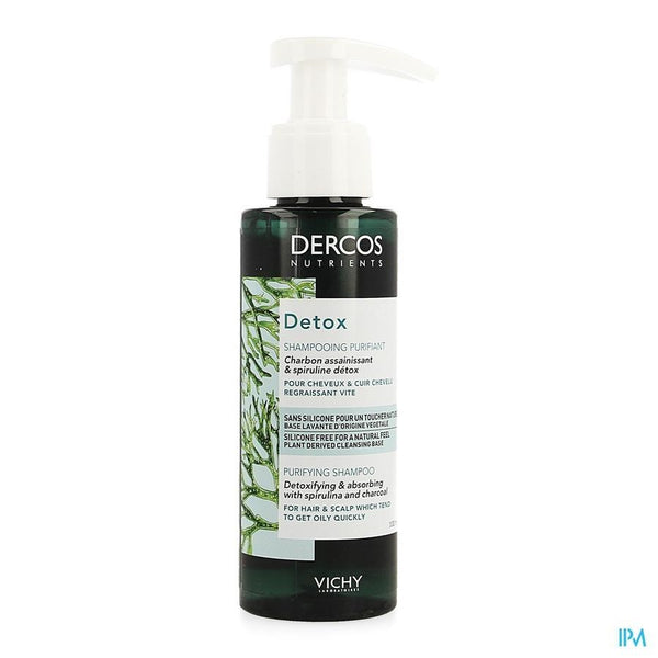 Vichy Dercos Nutrients Sh Detox 100ml - Vichy - InstaCosmetic