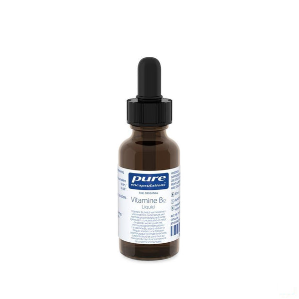 Pure Encapsulations Vitamine B12 Liquid 30ml - Morepa - InstaCosmetic