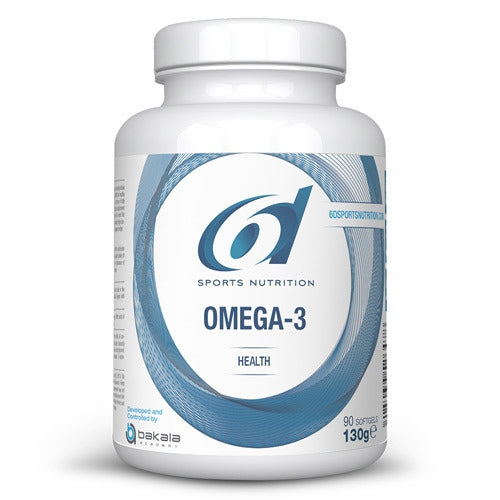 6d Sixd Omega 3 Capsules 90-0