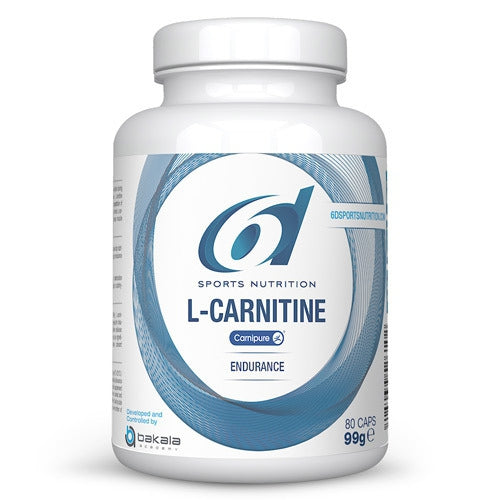 6d Sixd L-carnitine Carnipure Capsules 80
