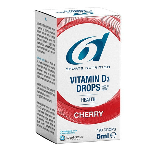 6d Sixd Vitamin D3 Drops Cherry 5ml