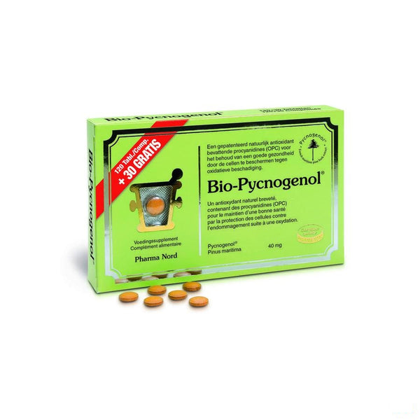 Bio-pycnogenol Capsules 120+30 Promo - Pharma Nord - InstaCosmetic