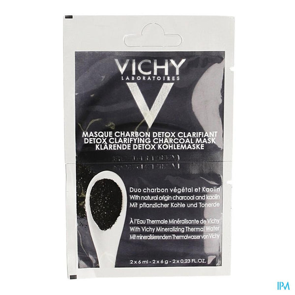 Vichy Pt Masker Houtskool Detox 12ml - Vichy - InstaCosmetic