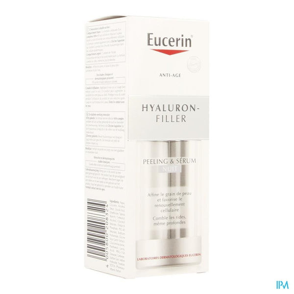 Eucerin Hyaluron Filler Nacht Peeling+serum 2x15ml-0