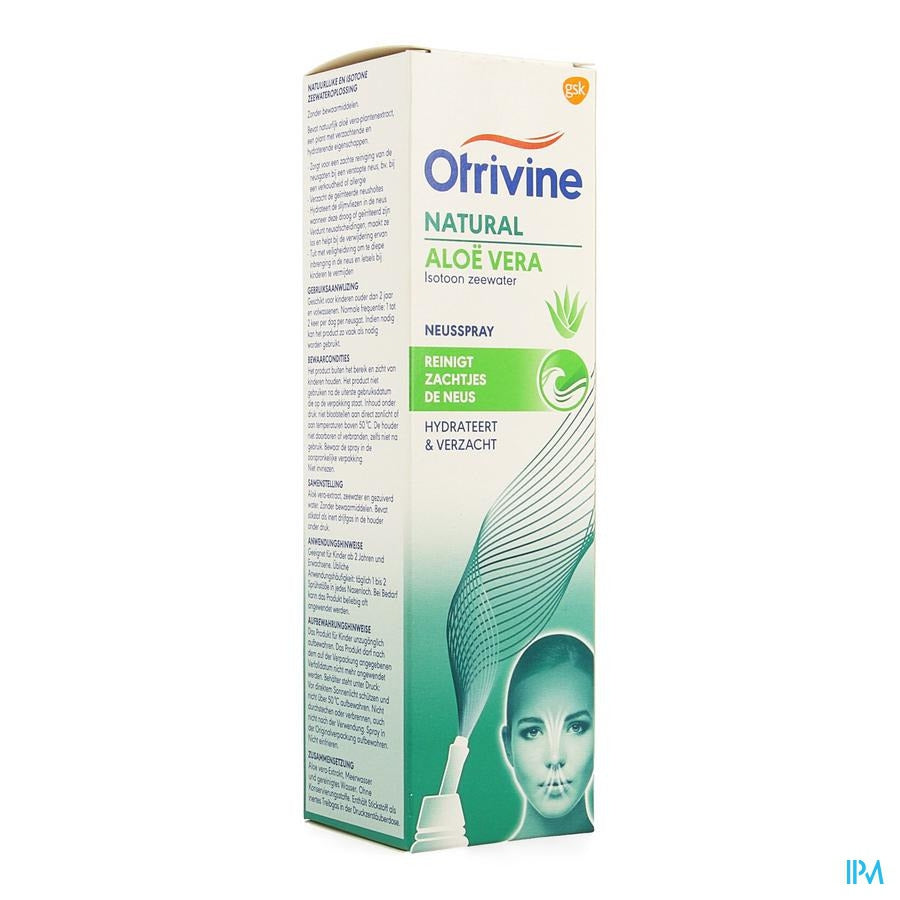 Otrivine Natural Aloe Vera Spray 100ml
