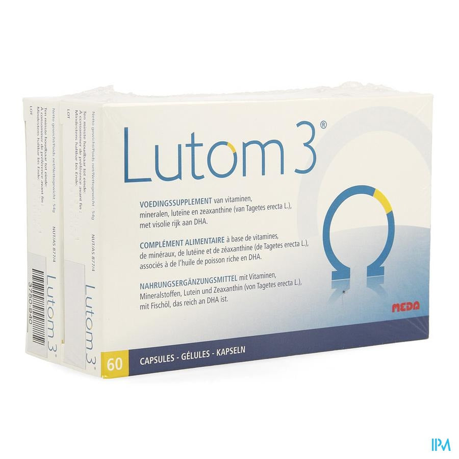Lutom 3 Blister Capsules 2x60