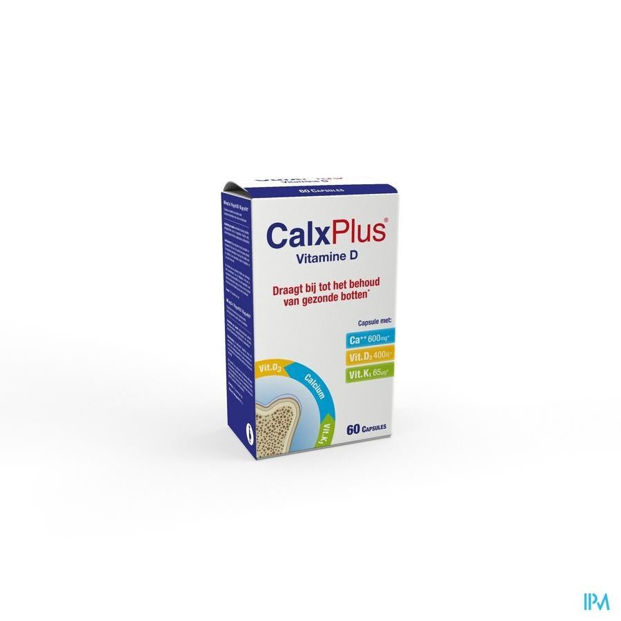 Calx Plus Vitamine D Capsules 60