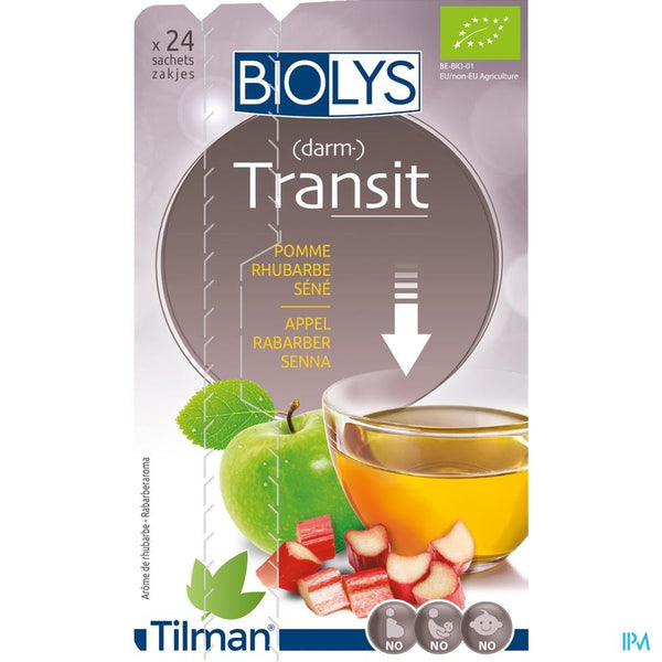 Biolys Appel Rabarber Senna Sach 24 - Tilman - InstaCosmetic