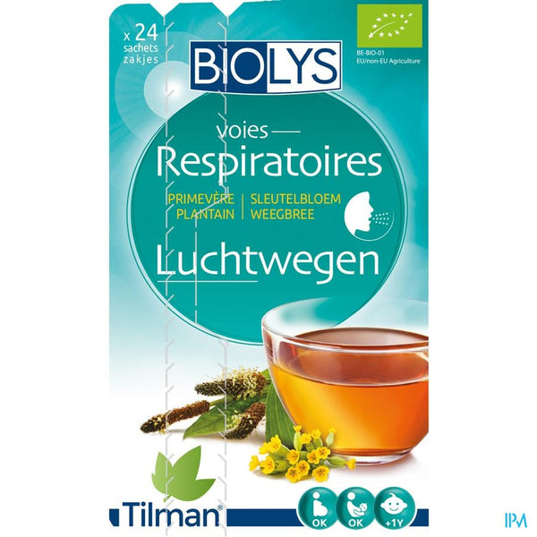 Biolys Sleutelbloem Weegbree Sach 24 - Tilman - InstaCosmetic
