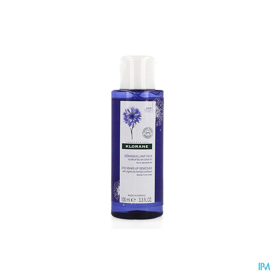 Klorane Korenbloem Demaquill. Ogen 100ml