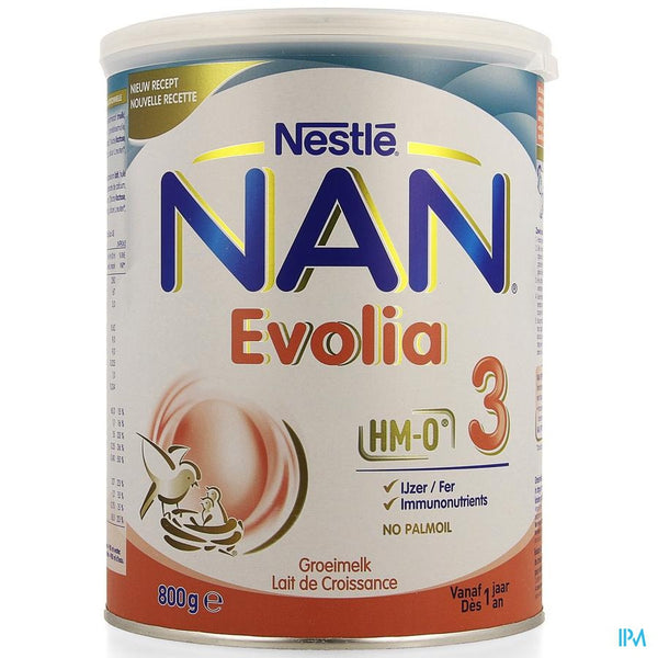 Nan Optipro Evolia 3 Nieuwe Formule 800g