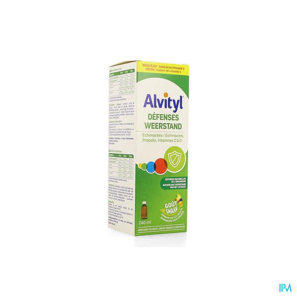 Alvityl Weerstand Siroop 240ml Nf - Urgo - InstaCosmetic
