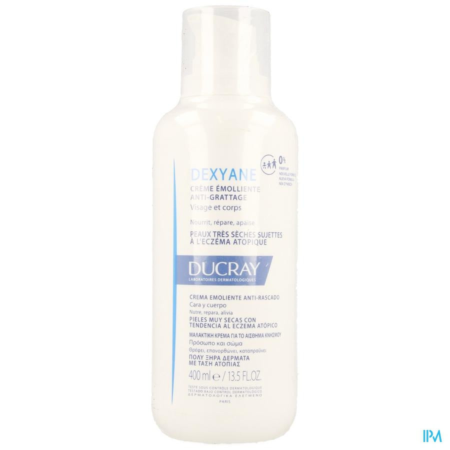 Ducray Dexyane Creme A/krab Verzachtend 400ml Nf