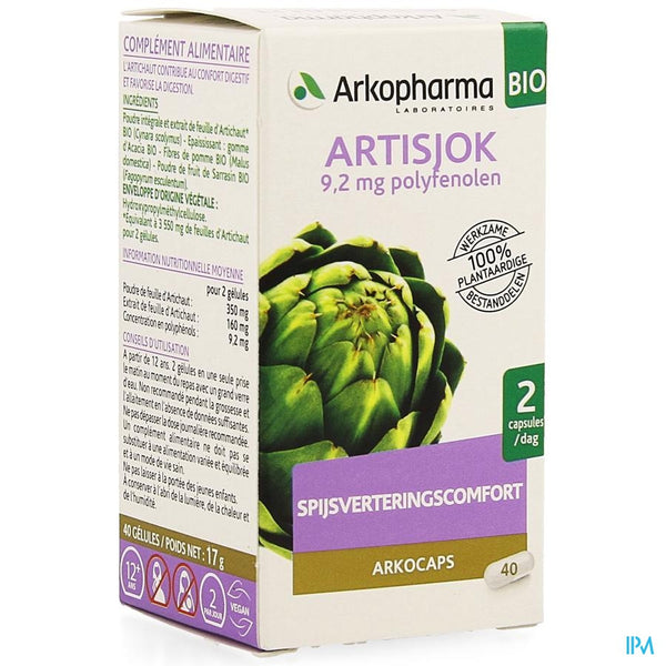 Arkocaps Artisjok Bio Capsules 40