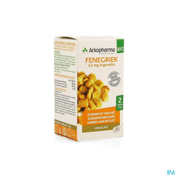Arkocaps Fenegriek Bio Capsules 40
