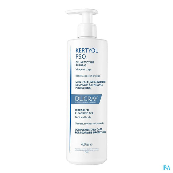 Ducray Kertyol Pso Overvette Reinigingsgel 400ml